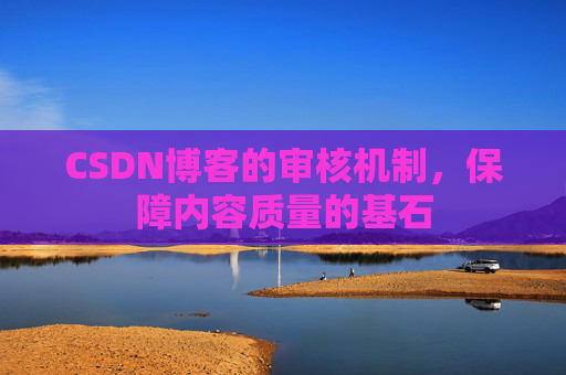 CSDN博客的审核机制，保障内容质量的基石
